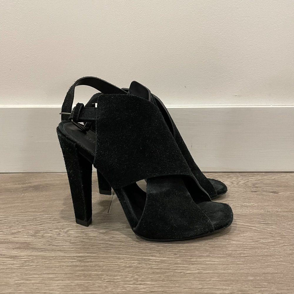 All Saints Ulla Suede Sandal 37 | 7